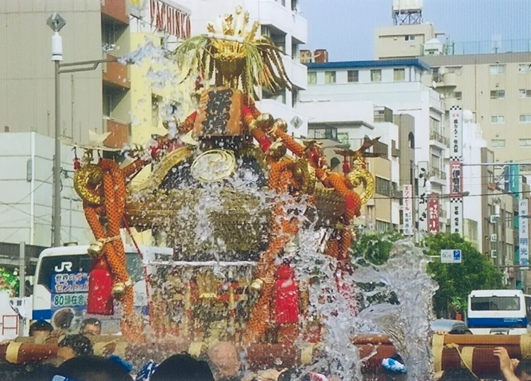 これぞ水かけ祭り